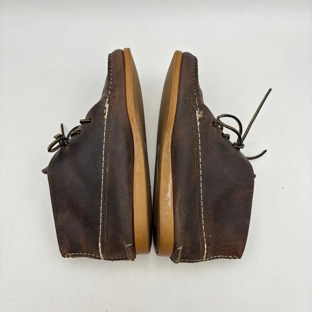 Quoddy Kennebec Chukka Boots Chocolate Men's 9.5 Western Indie Boat Heritage